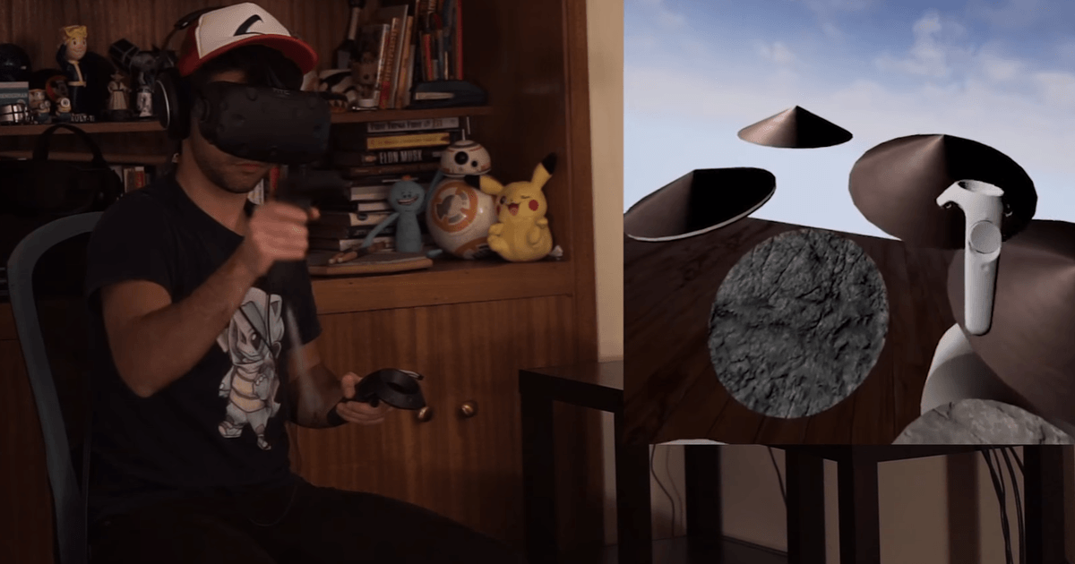 YouTuber creates virtual drum set, bangs out Pokémon theme song in VR