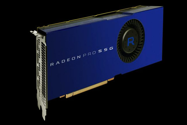 AMD’s new $10,000 graphics card has its own built-in SSDs