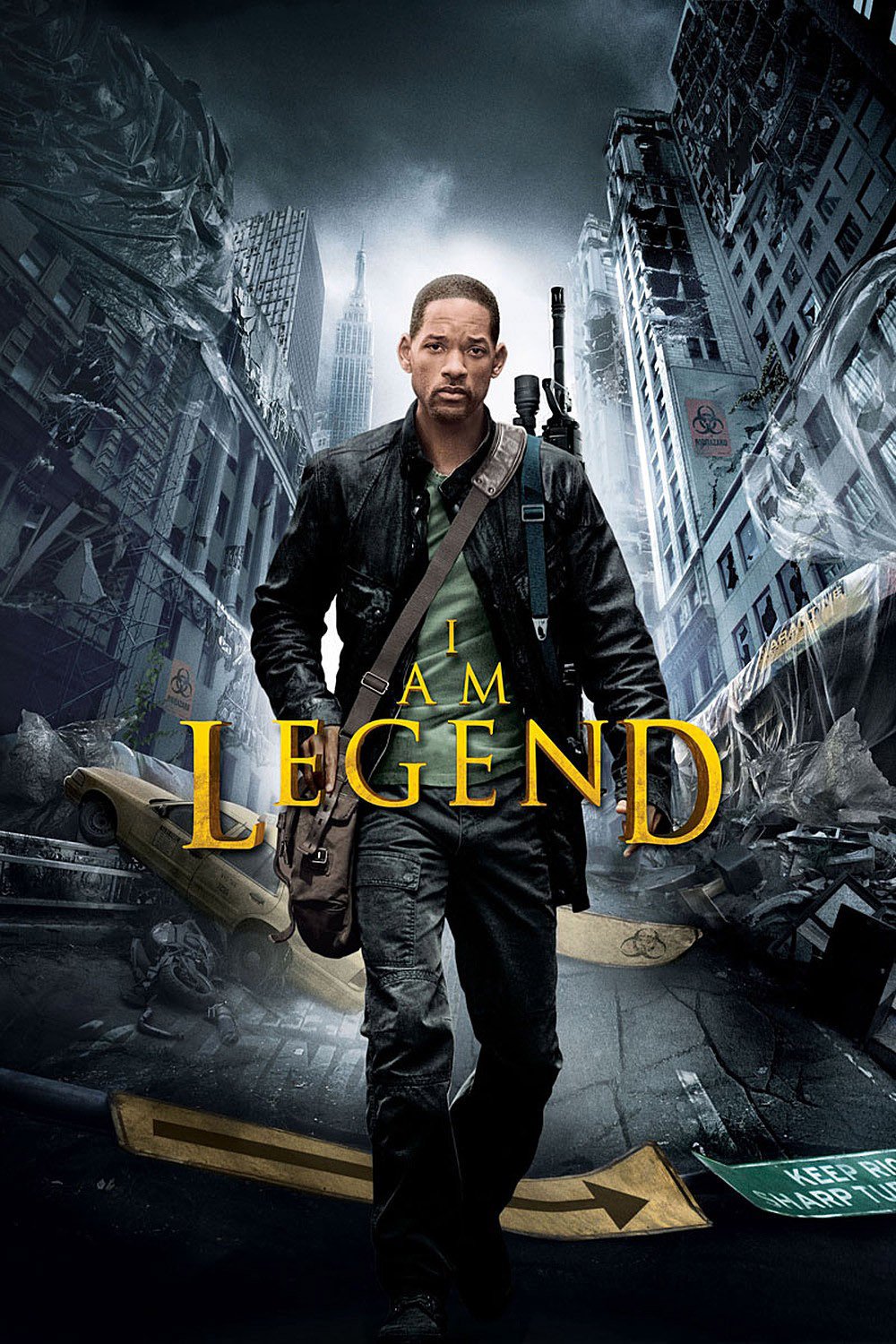 Poster for the movie "I Am Legend"